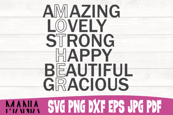 Amazing Mother Quote Cut File Design Review