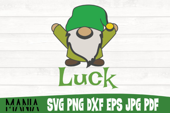 Gnome Luck Svg Cut File Design: Graphics for Brand Identity