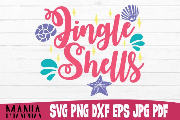 Jingle Shells Svg Cut File: Graphics for Holiday Crafting