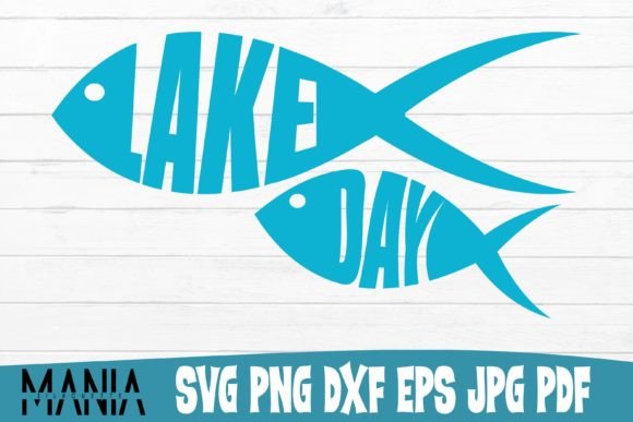 Lake Day Svg Cut File Design Graphics & Graphic Templates Review
