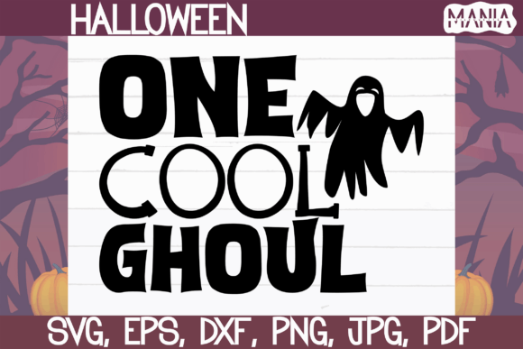 One Cool Ghoul Svg Cut File Graphics Review