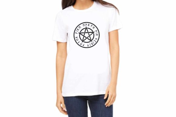 Runic Pentacle: A Designer’s Practical Take on This 3D Embroidery Graphic