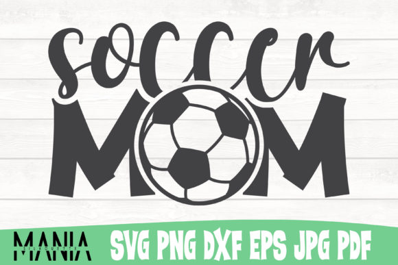 Soccer Mom Cut File Design: A Versatile Graphic Template for Creative Branding