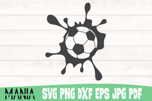 Soccer Splash Graphic Template: A Versatile Design Asset for Creative Projects