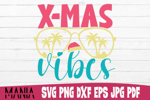 Xmas Vibes Svg Cut File Graphics Review